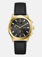 reloj multifuncion de piel genuina de 40 mm