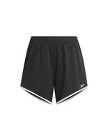 pantalon corto reebok id train knit mujer negro