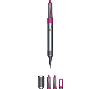 Airwrap Smoothઉ Hair Styler - Nickel & Fuchsia, Fuchsia