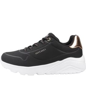 de SKECHERS ZAPATILLAS SKECHERS UNO LITE - METALLIC MODE NIÑA - NEGRO BLK