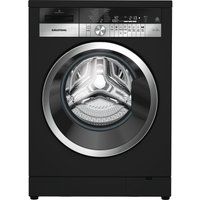 grundig gwn49460cb 9 kg 1400 spin washing machine - black black