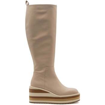 PALOMA BARCELÓ Botas CLARA NAPPA IVORY para mujer