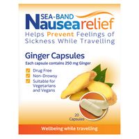 sea-band nausea relief ginger