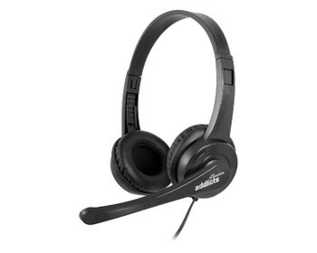 NGS VOX505 USB Auriculares Alámbrico Diadema Juego Negro