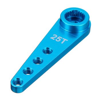 Cuerno de brazo de dirección de servo de 37 mm de aleación de aluminio 25T para repuestos de vehículos de automóviles RC
