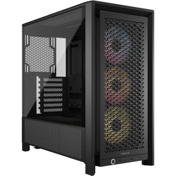 Corsair FRAME 4000D RS ARGB Semi Torre E-ATX Cristal Templado USB-C Negra