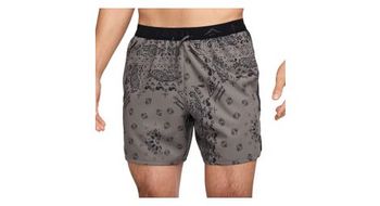 Pantalones cortos de trail nike dri fit para hombre 6in western states gris negro