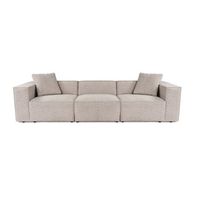 sofa de 3 plazas lora moca