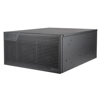 Servidor SilverStone RM52 Rack 5U Acero Negro ATX Micro ATX Mini-ITX