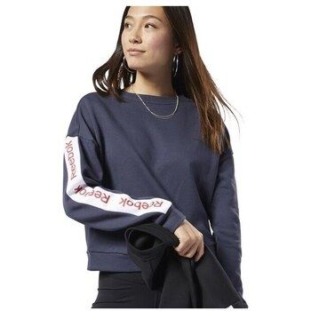Reebok Sport Jersey Linear Logo Crew para mujer