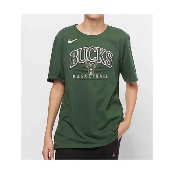 Camiseta Milwaukee Bucks Nike Crest Junior