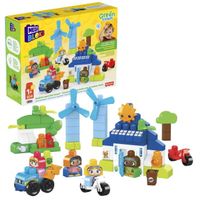 mega bloks ciudad verde casa ecologica bloques de construccion 1 ano