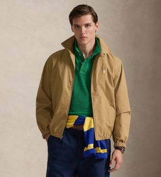 Polo Ralph Lauren para hombre. 710A12636003 Chaqueta The Bayport Poplin beige (L), Casual, Algodón