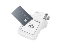 datafono - sumup solo  impresora tarjeta blanco