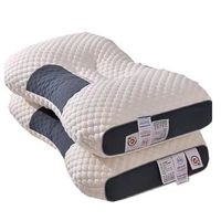 almohada de masaje de punto lavable paquete de 2 ayuda para dormir almohada de soporte para el cuello adecuada para estudiantes hoteles y uso domestico almohada de masaje de rebote lento 4874 cm aproximadamente 900 g
