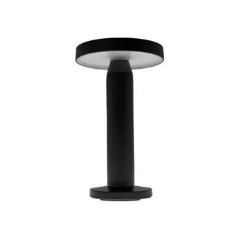 Lámpara De Sobremesa Alcaide Lumit 2w Led 180 Lm Negro Ø13x21,7 Cm