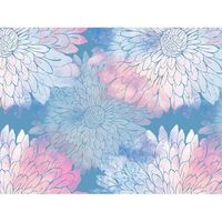 fotomural vinilo floral petalos colores 350 x 250 cm