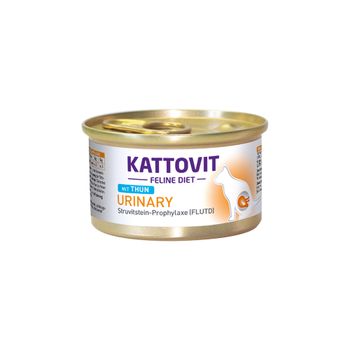 Kattovit Urinary 24 x 85 g comida húmeda para gatos - Pack Ahorro - Atún