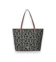 liu jo para mujer af6070-t769a bolso shopping bag negro osfa casual poliester