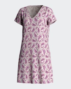 Camisón corto en Lyocell