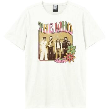 Amplified Clothing Camiseta Hippy Flowers para hombre