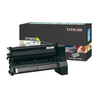 lexmark c7700ys toner amarillo original