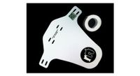 guardabarros de bmx mucky nutz blanco