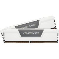 memoria ram corsair vengeance 32gb 2x16gb ddr5 6400mhz cl32 amd expo intel xmp blanco
