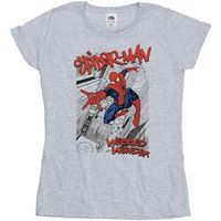 marvel camiseta manga larga bi39794 para mujer