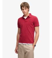 superdry para hombre m1110452a polo classic pique rojo xl casual algodon manga corta