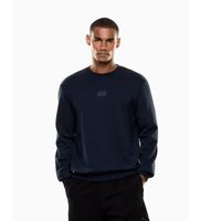 ea7 para hombre 7m001489af17787 sudadera logo series arino l azul casual deportivo algodon sportswear multideporte manga larga