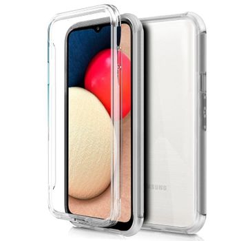 Cool Funda Silicona 3D Transparente para Samsung Galaxy A02s