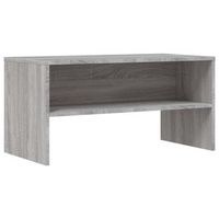 mueble de tv  mueble de salon  gabinete de tv madera de ingenieria gris sonoma 80x40x40 cm