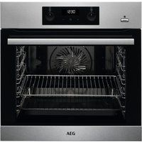 aeg steambake bes356010m electric steam oven - stainless steel stainless steel