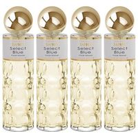 pack de 4 eau de parfum mujer saphir select blue 200ml