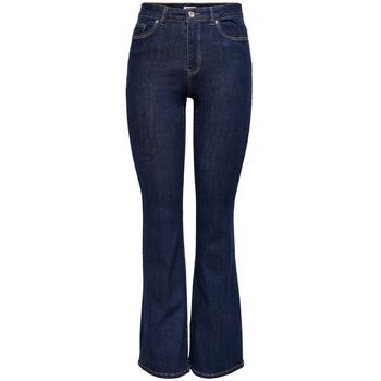 Only Pantalón de campana 15230472 WAUW-DARK BLUE DENIM para mujer