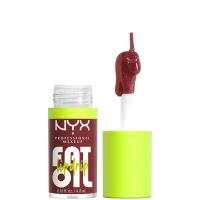 nyx professional makeup fat oil lip drip 12h hydration non-sticky finish lip gloss 48ml various shades - inside scoop