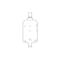 mjx 14209 14210 chasis de coche de control remotopiezas de repuesto 14300b