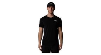 Camiseta de manga corta the north face lightning  alpinepara hombre negra
