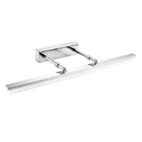 lampara de pared toolight app1870-1w chrome 60cm
