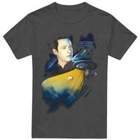star trek camiseta 25th para hombre