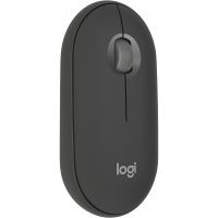 logitech pebble mouse 2 m350s raton bluetooth clics discretos windows macos ipados android chromeos