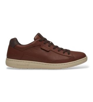 Timberland para hombre. TB0A5P7QEM61 Zapatillas de piel Portofino Pier marrón (46), Plano, Cordones, Casual