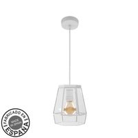 fabrilamp lampara de techo colgante guia blanco regx18x18cm