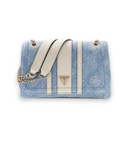 guess para mujer hwdl9672210 bolso noelle crossbody azul osfa casual algodon
