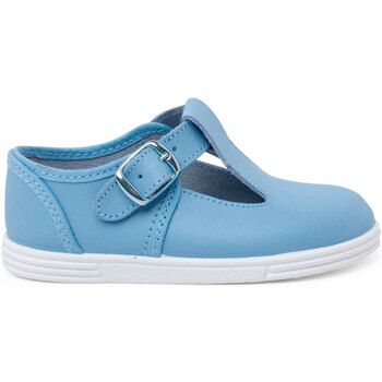 Pisamonas Zapatillas Pepitos Piel Lavable Hebilla para niño