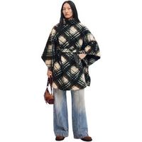desigual abrigo poncho aldama belt 26waia15 para mujer