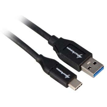 Cable USB 3.1 Gen 2 Sharkoon USB-A a USB-C 1 metro