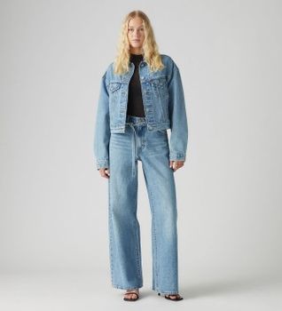 Levi's para mujer. A8701-0004 Jean XL Straight azul (29/29), Casual, Algodón, Denim