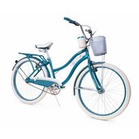huffy deluxe cruiser bicicleta de paseo 26 pulgadas esmeralda